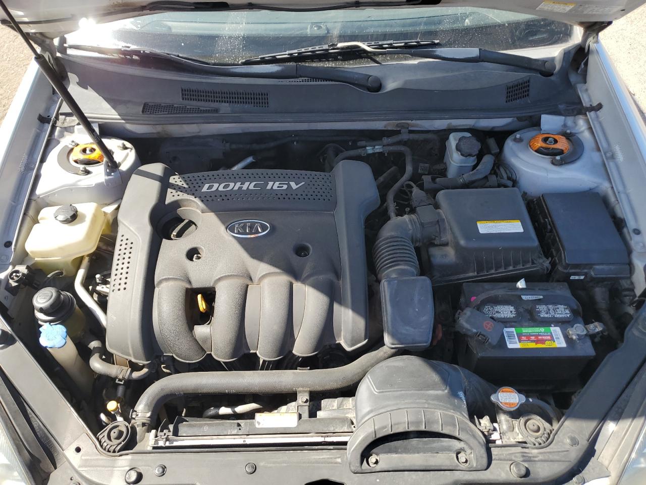 2008 Kia Optima Lx VIN: KNAGE123285263521 Lot: 63915215
