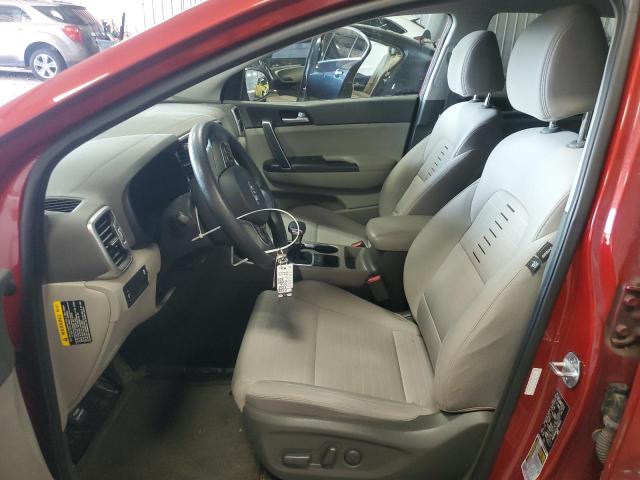  KIA SPORTAGE 2018 Czerwony