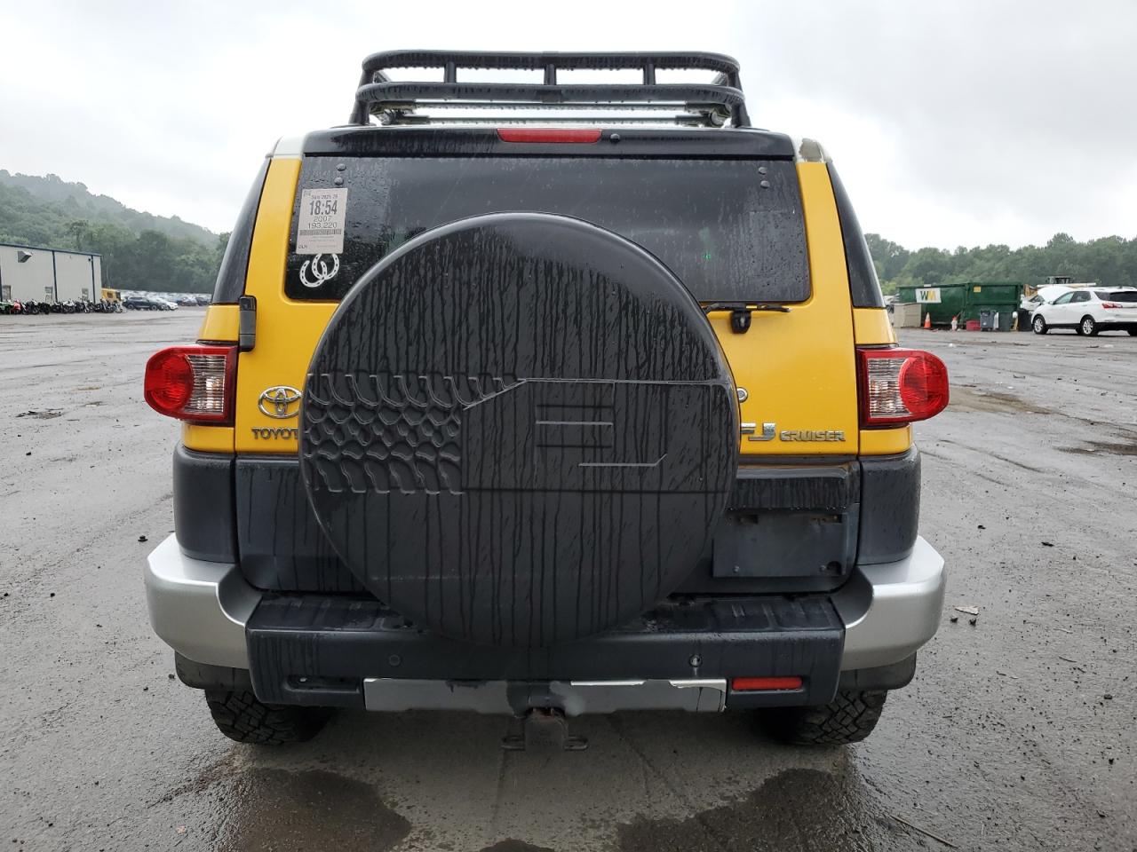 2007 Toyota Fj Cruiser VIN: JTEBU11F070062994 Lot: 64658625