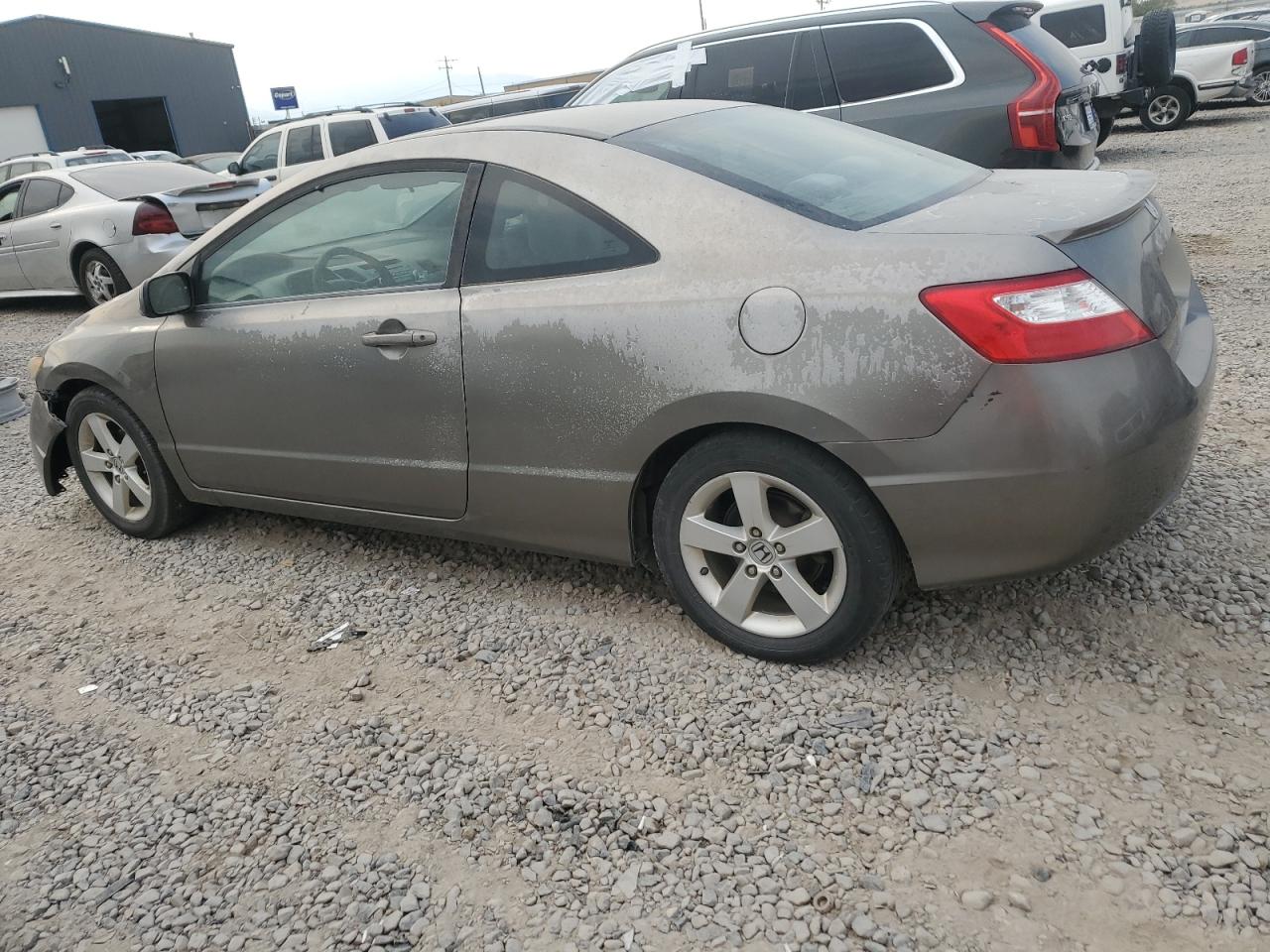 2007 Honda Civic Ex grey null gas 2HGFG11867H583780 photo #3