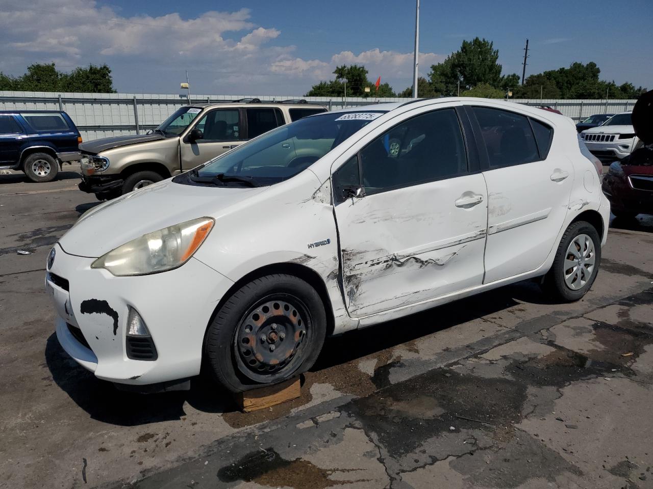 2013 Toyota Prius C VIN: JTDKDTB36D1537221 Lot: 65283775