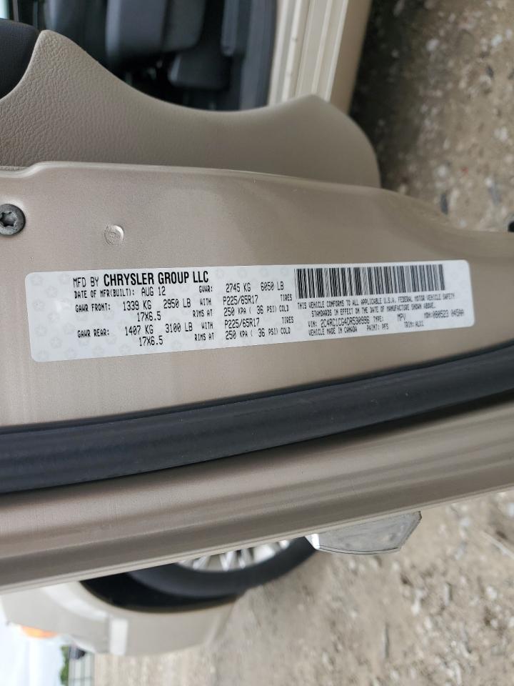 2013 Chrysler Town & Country Touring L VIN: 2C4RC1CG4DR530996 Lot: 64954055