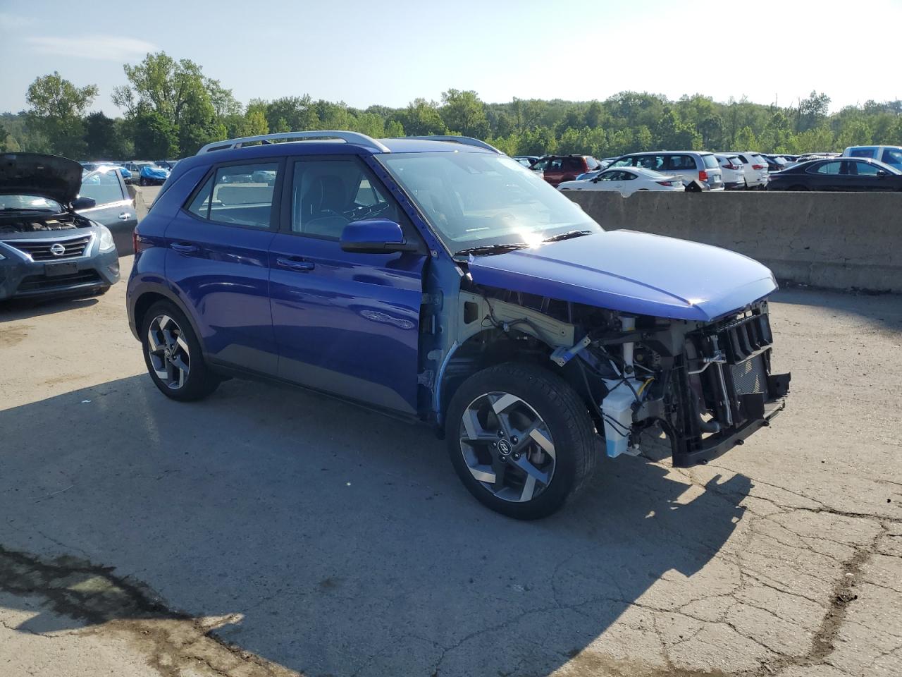 2022 Hyundai Venue Sel VIN: KMHRC8A3XNU204502 Lot: 66314325