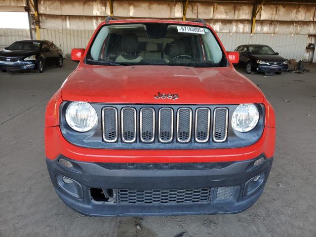  JEEP RENEGADE 2017 Red