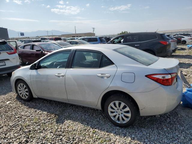  TOYOTA COROLLA 2015 Srebrny