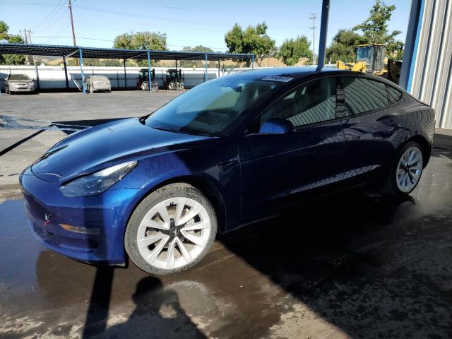  TESLA MODEL 3 2022 Blue