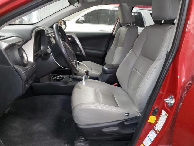  TOYOTA RAV4 2017 Красный