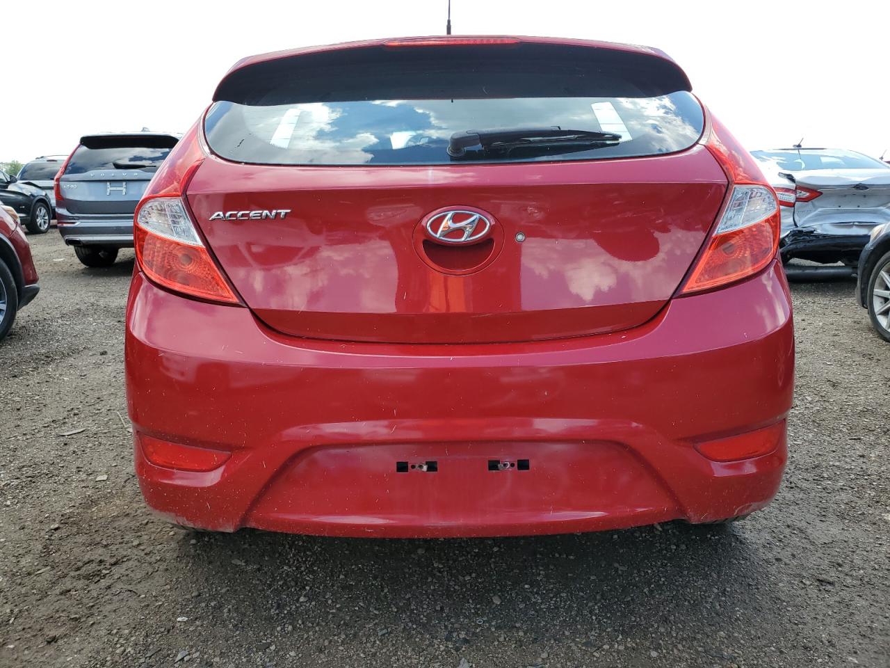 2013 Hyundai Accent Gls VIN: KMHCU5AE4DU084956 Lot: 62989355