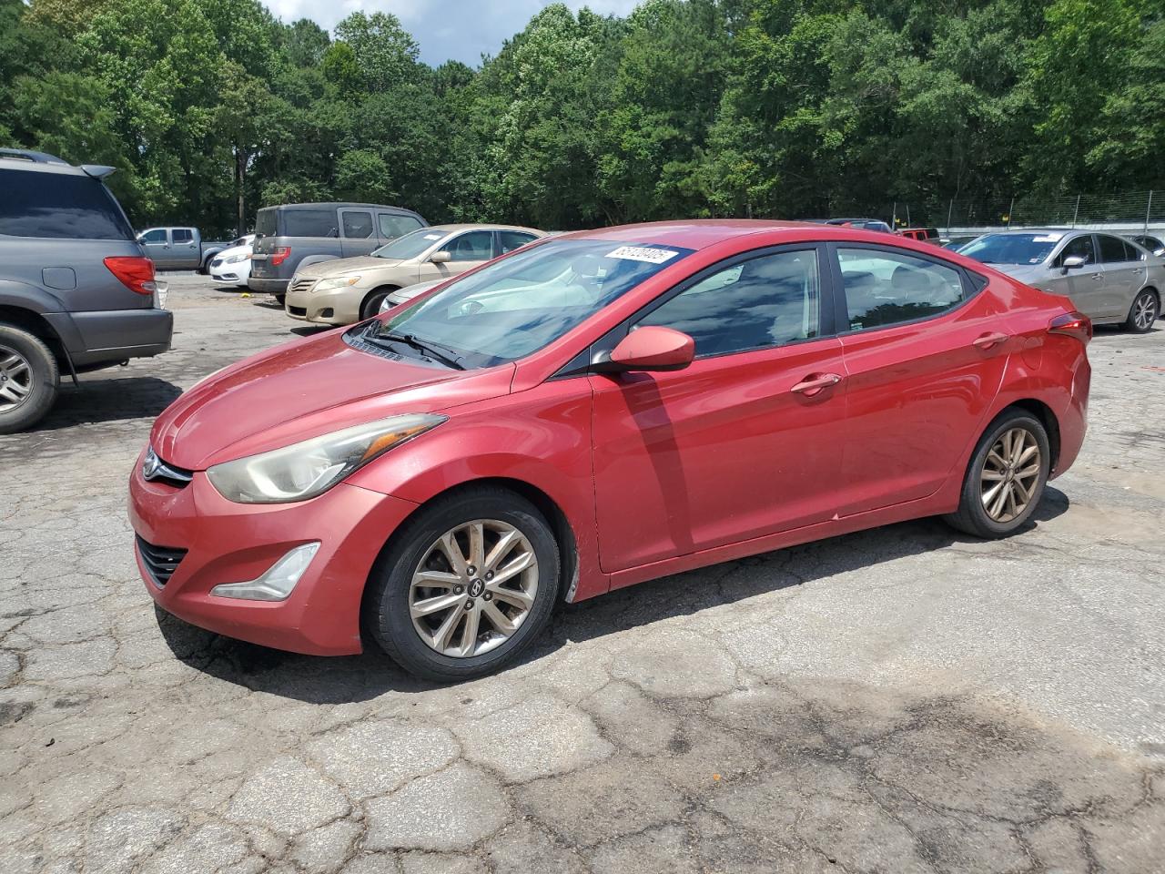 2014 Hyundai Elantra Se VIN: KMHDH4AE8EU086147 Lot: 65120405