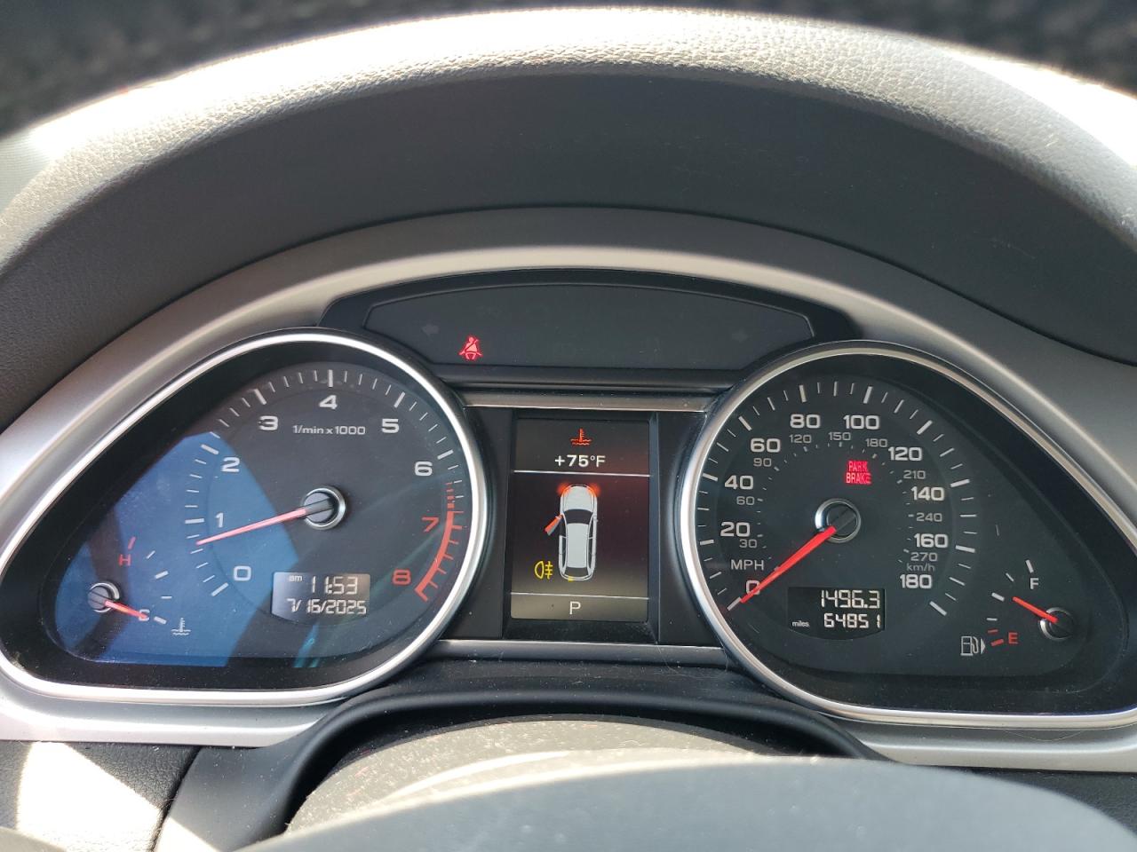 2015 Audi Q7 Premium Plus VIN: WA1LGAFE5FD012965 Lot: 63712265