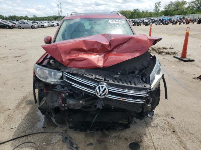  VOLKSWAGEN TIGUAN 2014 Czerwony