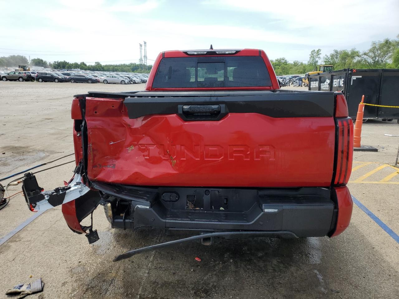 2022 Toyota Tundra Double Cab Sr VIN: 5TFLA5DA5NX056329 Lot: 64137425