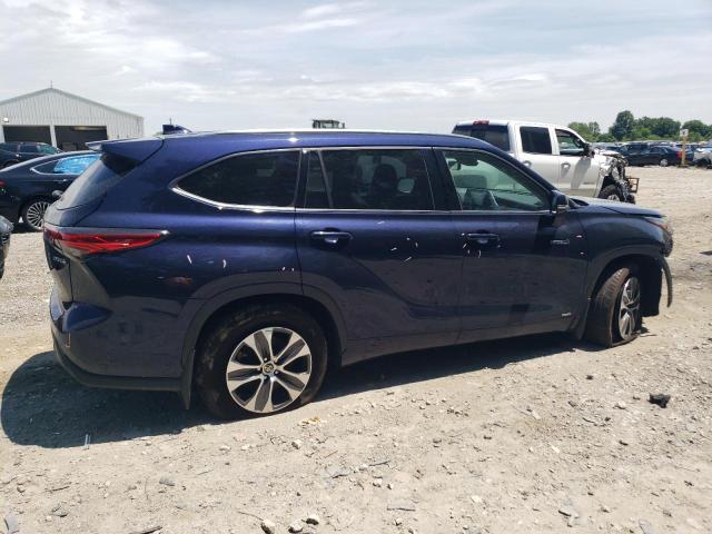  TOYOTA HIGHLANDER 2021 Granatowy
