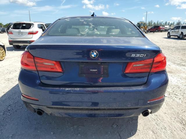  BMW 5 SERIES 2018 Blue