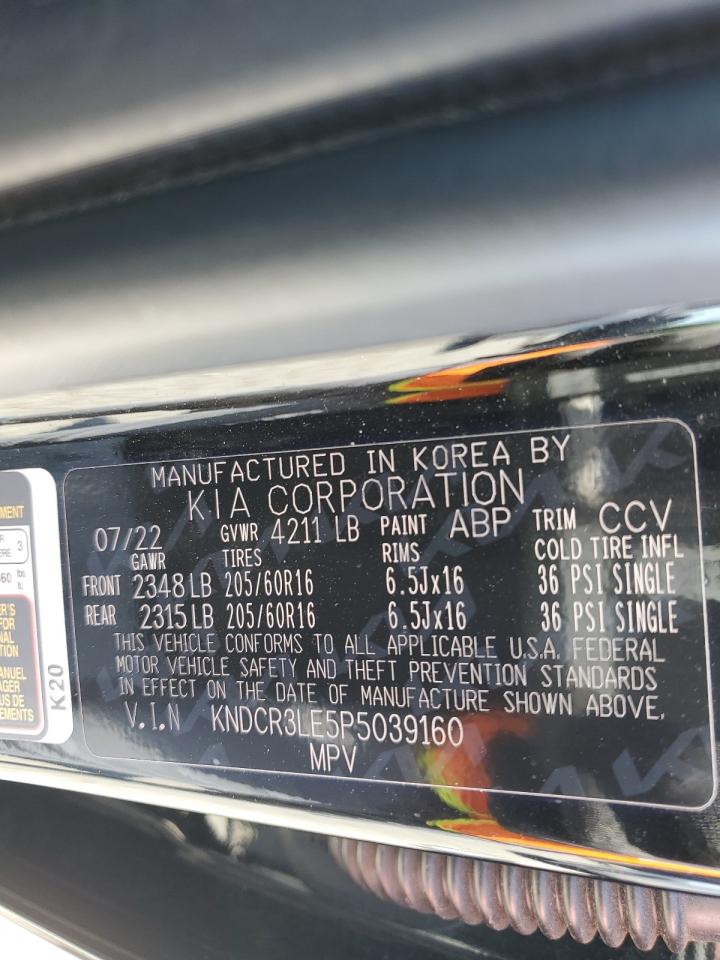 2023 Kia Niro Ex VIN: KNDCR3LE5P5039160 Lot: 66733505