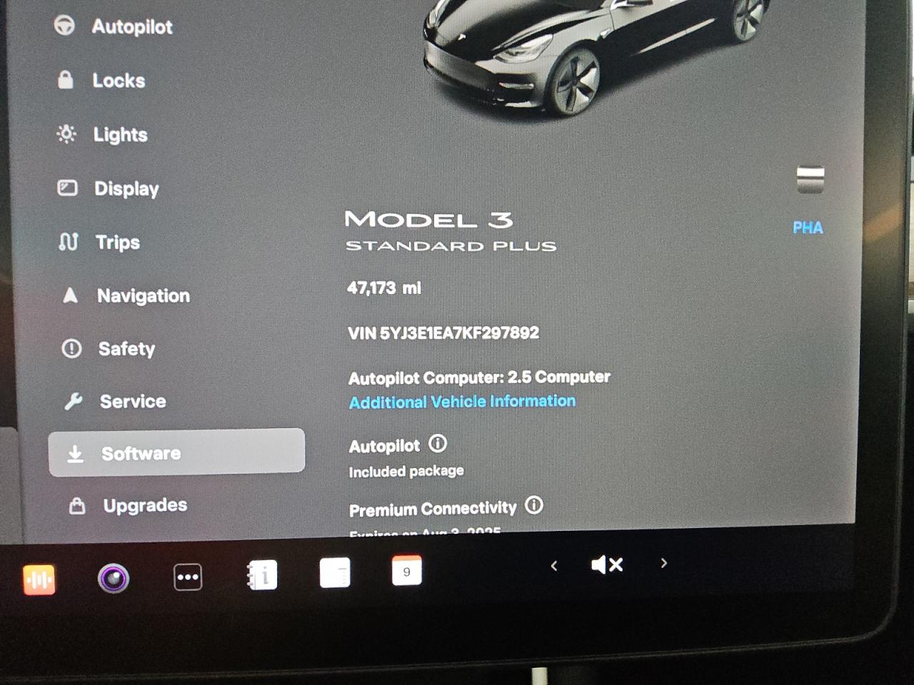 2019 Tesla Model 3 VIN: 5YJ3E1EA7KF297892 Lot: 59280175