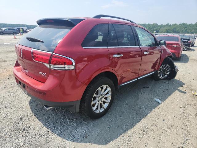  LINCOLN MKX 2012 Czerwony