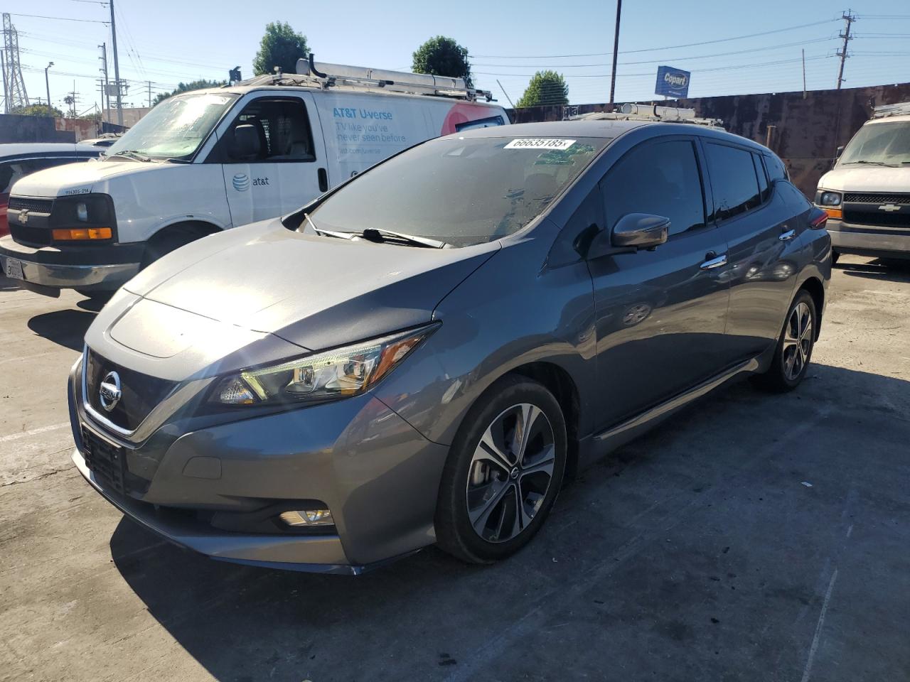 2020 Nissan Leaf Sl Plus VIN: 1N4BZ1DPXLC304876 Lot: 66635185