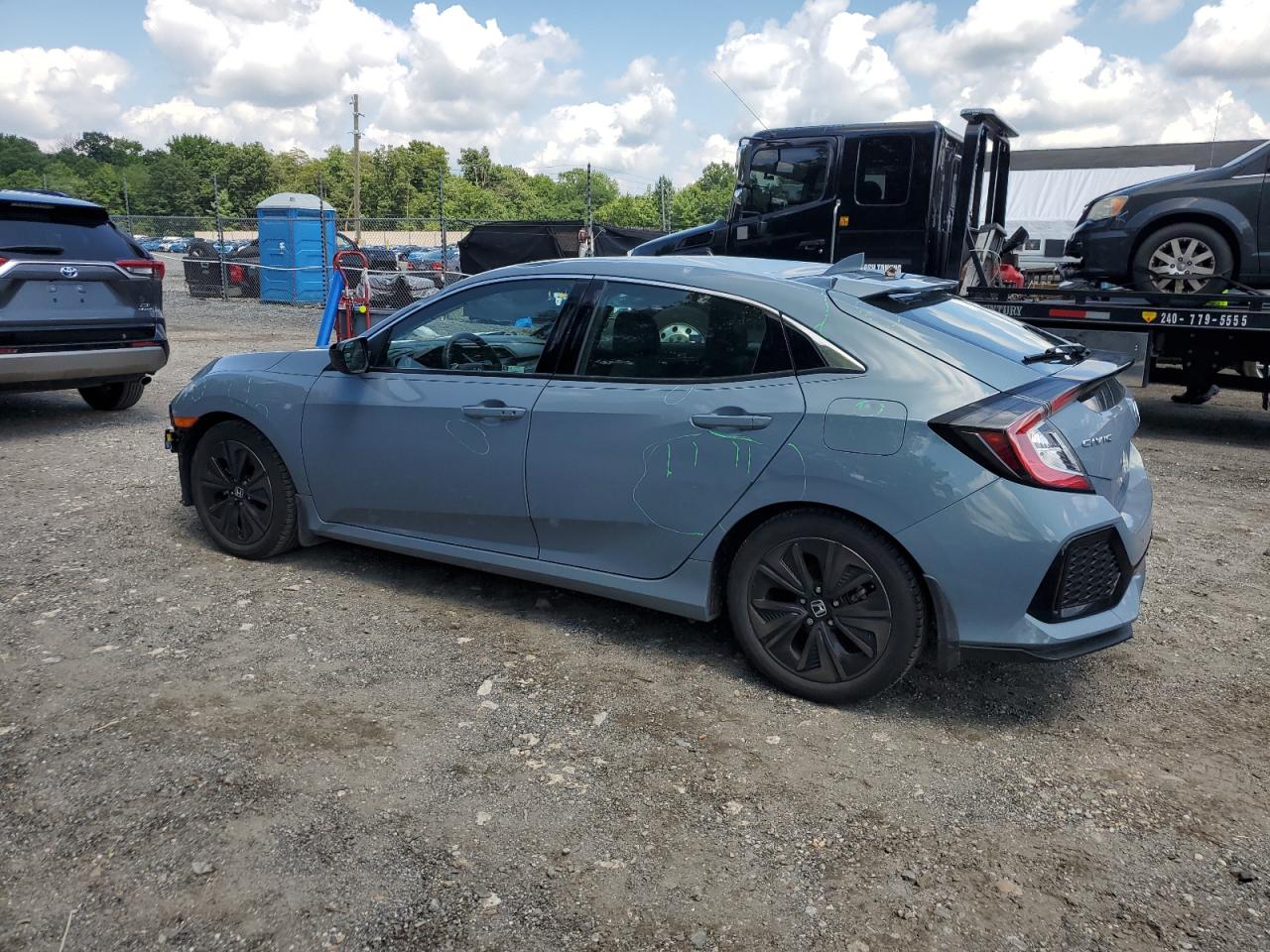 2019 Honda Civic Ex VIN: SHHFK7H68KU423496 Lot: 64105595