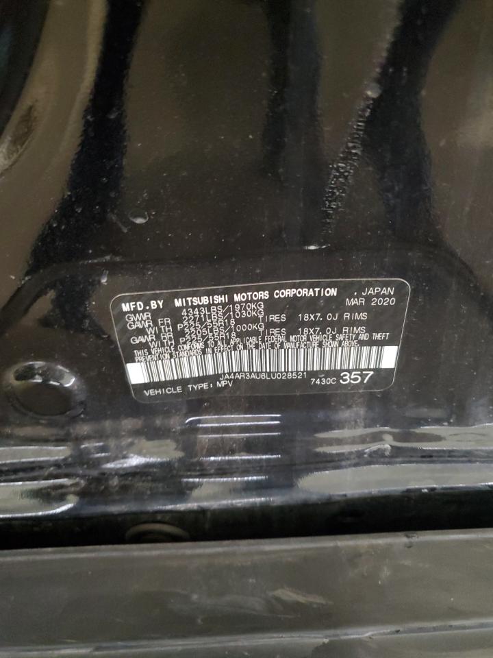 2020 Mitsubishi Outlander Sport Es VIN: JA4AR3AU6LU028521 Lot: 63981645