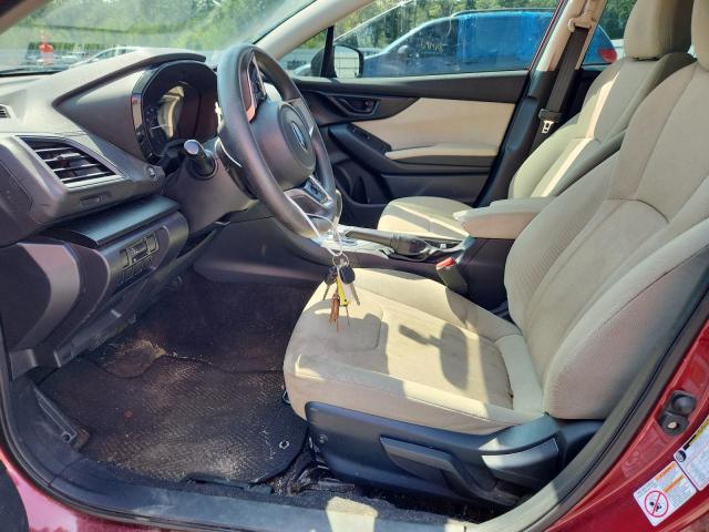  SUBARU IMPREZA 2020 Czerwony