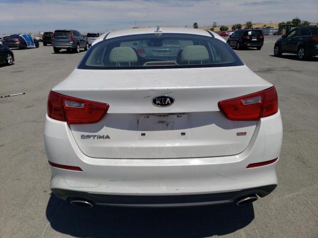  KIA OPTIMA 2015 White