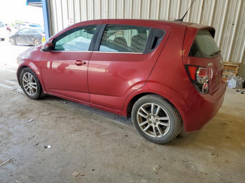  CHEVROLET SONIC 2012 Red