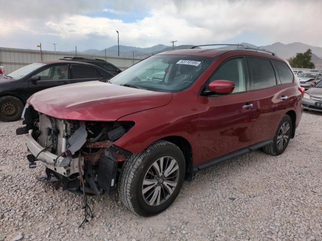  NISSAN PATHFINDER 2018 Czerwony