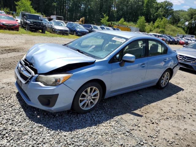 Sedans SUBARU IMPREZA 2012 Granatowy