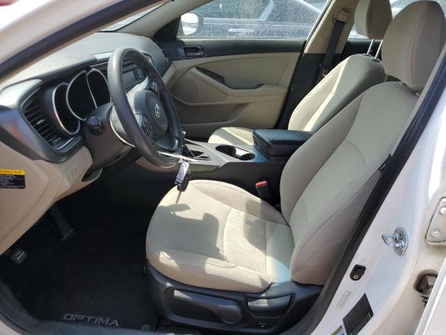  KIA OPTIMA 2015 White