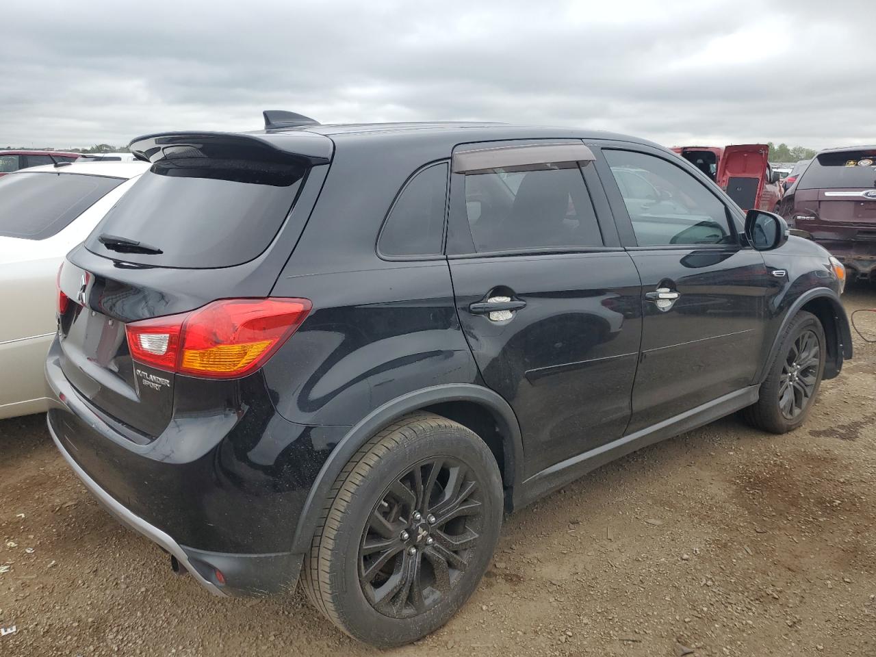 2017 Mitsubishi Outlander Sport Es black null gas JA4AR3AU1HZ037816 photo #4