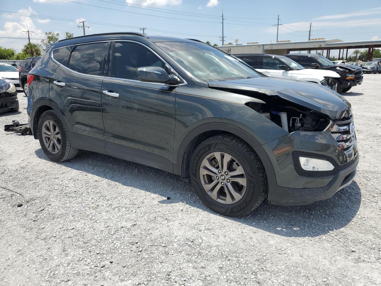 2013 Hyundai Santa Fe Sport VIN: 5XYZU3LB2DG017019 Lot: 66328865