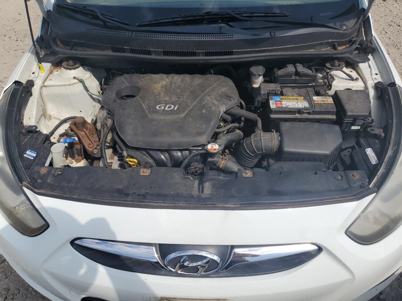 2014 Hyundai Accent Gls VIN: KMHCT4AE3EU686911 Lot: 65121105