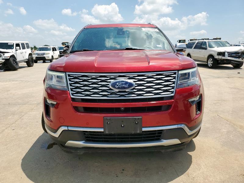  FORD EXPLORER 2018 Red
