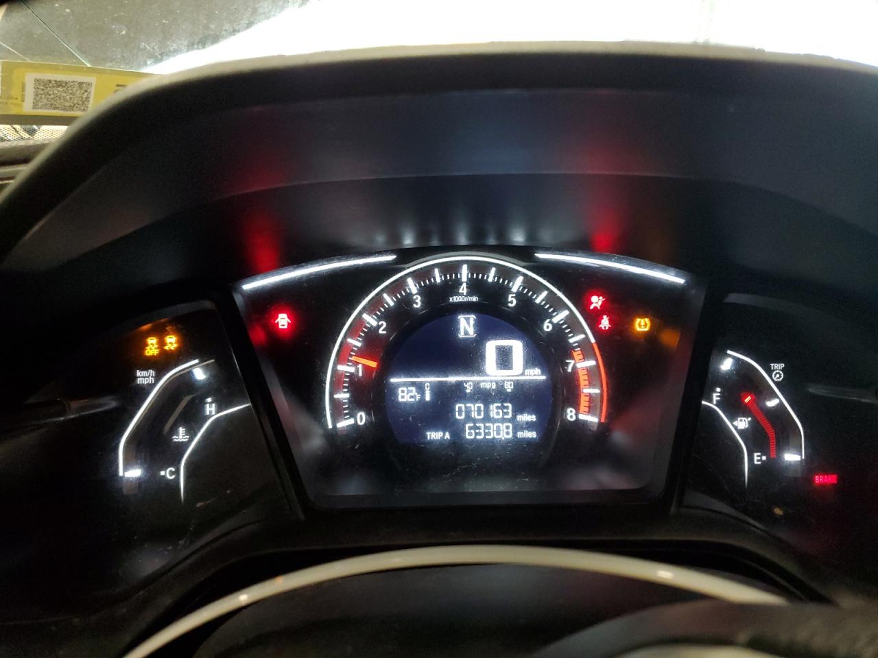 2018 Honda Civic Lx VIN: 2HGFC2F56JH592244 Lot: 64529195