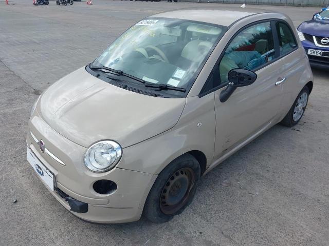 2013 FIAT 500 COLOUR for sale at Copart WHITBURN