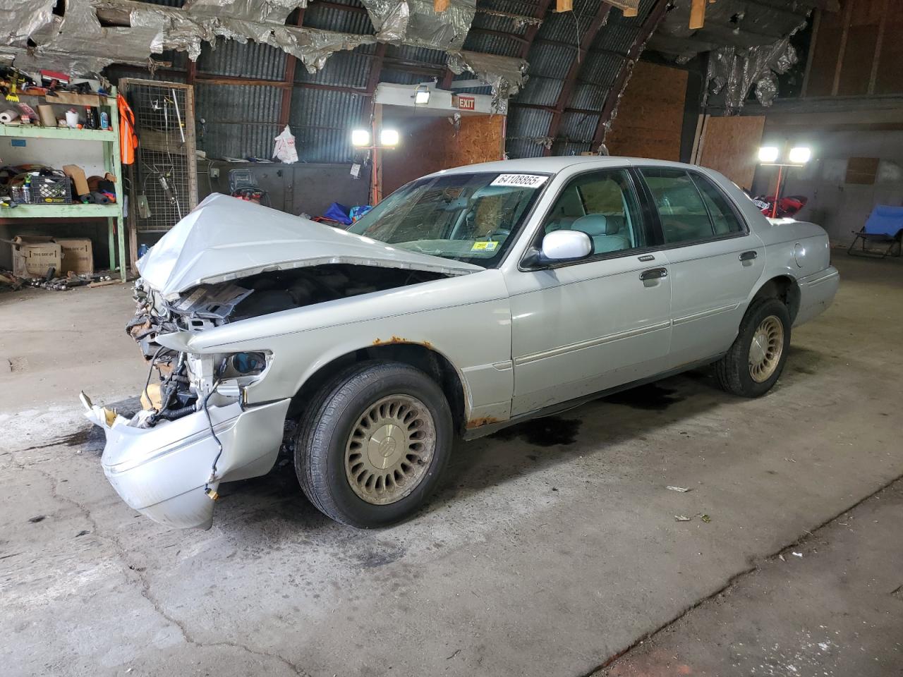 2001 Mercury Grand Marquis Ls silver null gas 2MEFM75W81X603977 photo #1