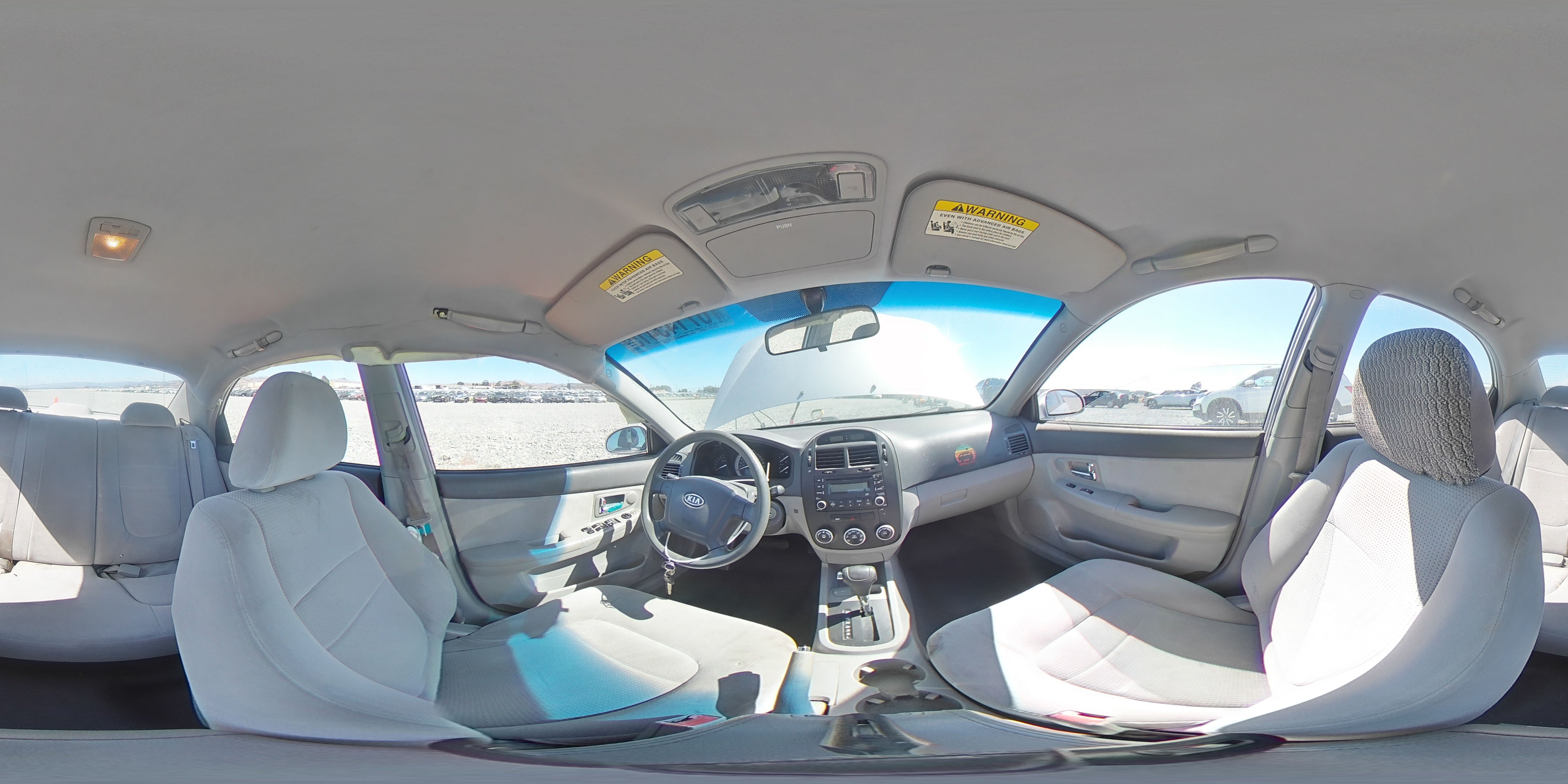 2007 Kia Spectra Ex VIN: KNAFE122X75437532 Lot: 67145415