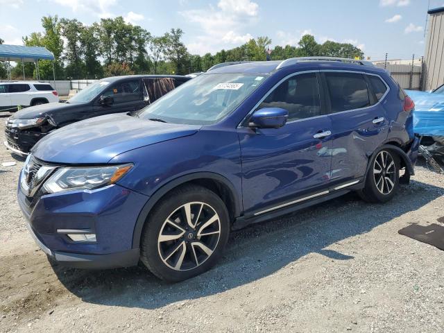  NISSAN ROGUE 2018 Синий