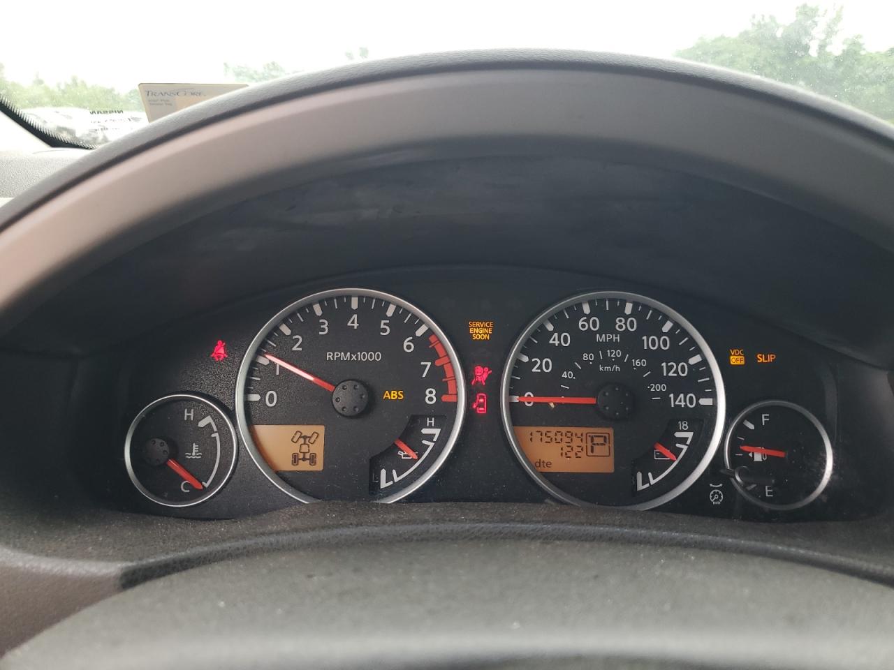 2005 Nissan Pathfinder Le VIN: 5N1AR18W75C744284 Lot: 63207425