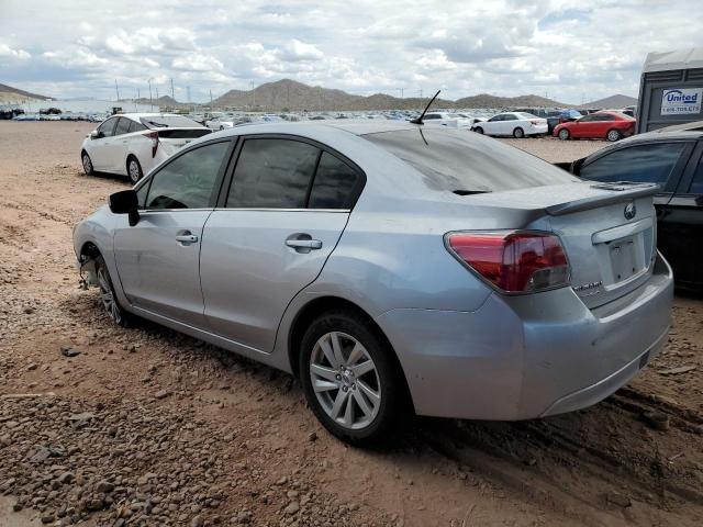 Sedans SUBARU IMPREZA 2016 Blue