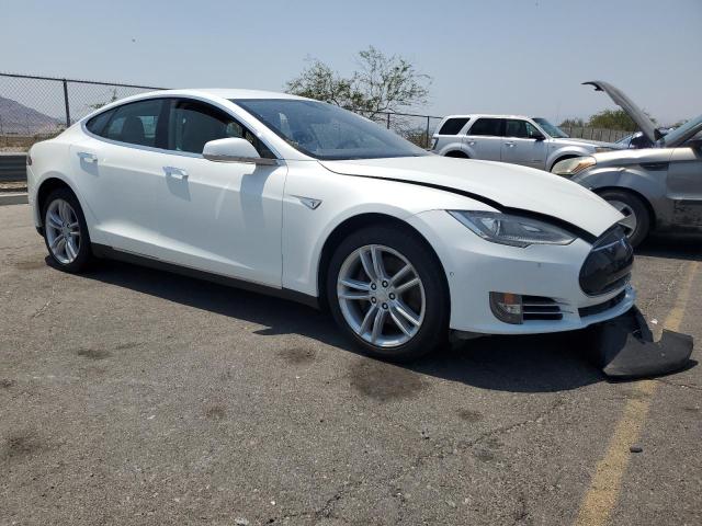 Hatchbacks TESLA MODEL S 2015 Biały