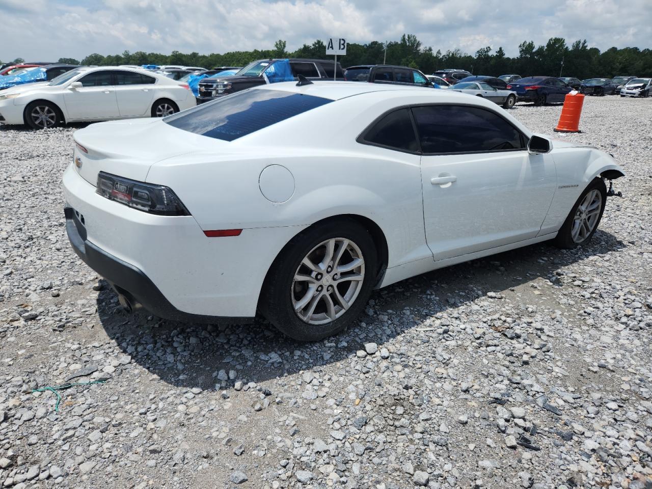 2015 Chevrolet Camaro Lt white null gas 2G1FD1E3XF9261120 photo #4