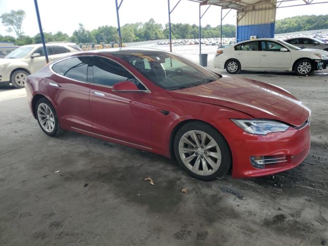  TESLA MODEL S 2018 Czerwony