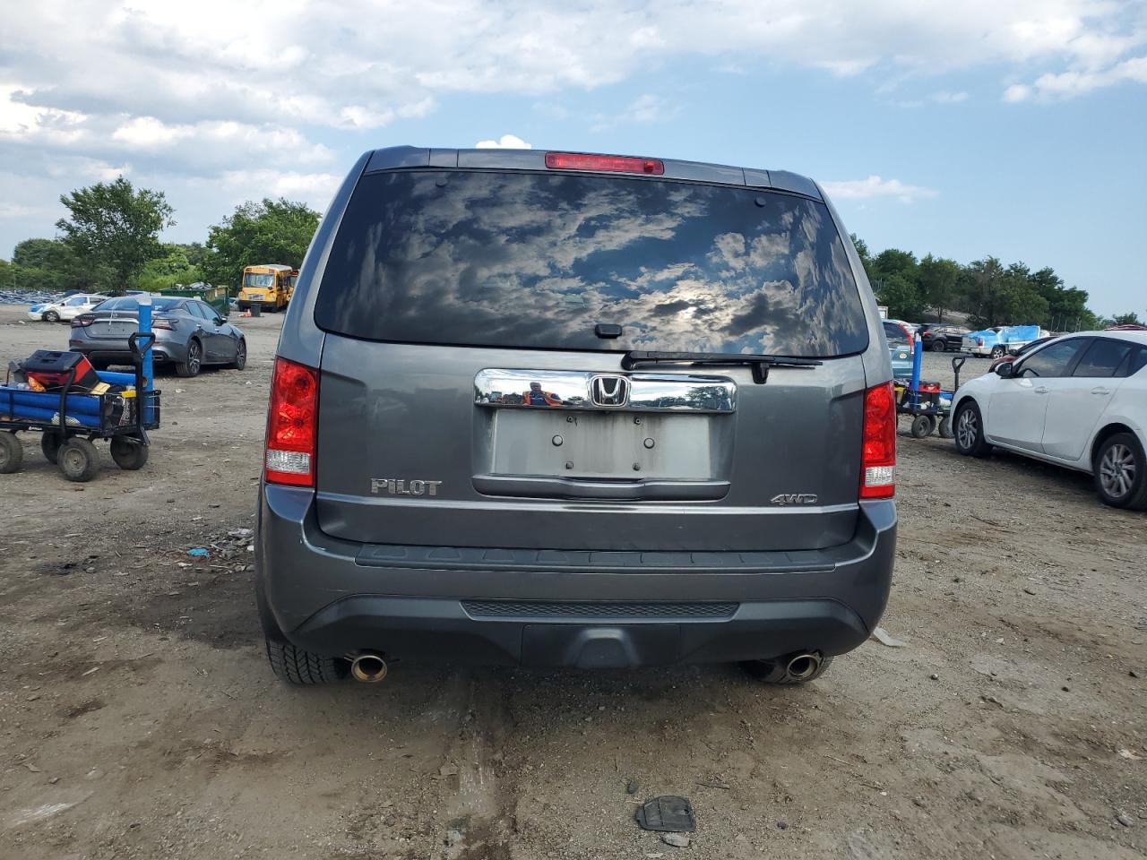 2012 Honda Pilot Exl VIN: 5FNYF4H5XCB086884 Lot: 64856935