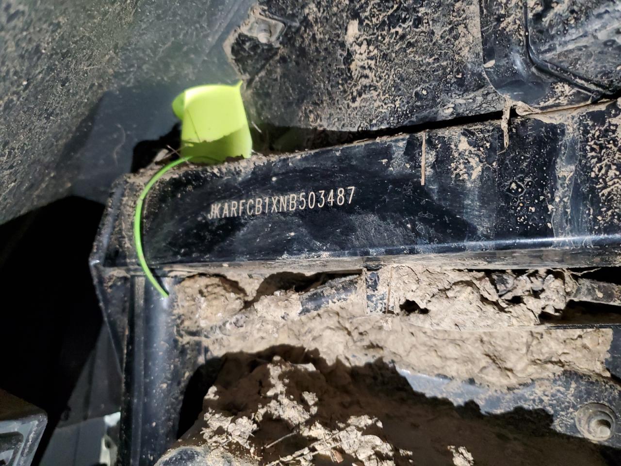 2023 Kawasaki Krf 1000 B VIN: JKARFCB1XNB503487 Lot: 64681625