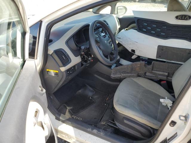  KIA RIO 2013 White