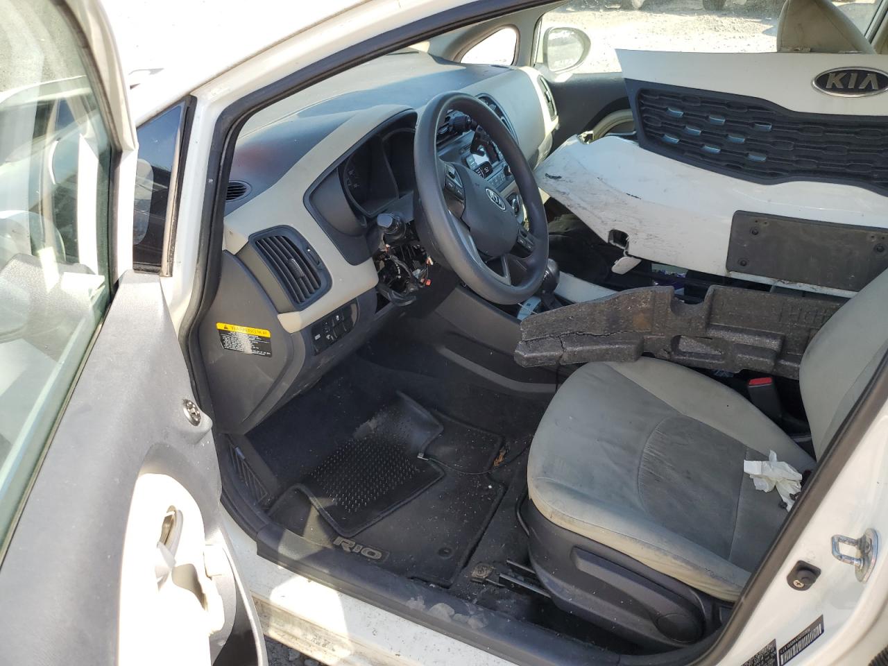 2013 Kia Rio Lx VIN: KNADM4A34D6122656 Lot: 63351185