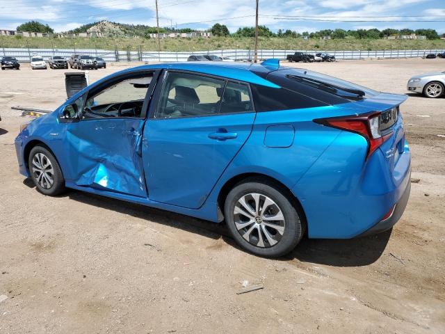  TOYOTA PRIUS 2021 Blue