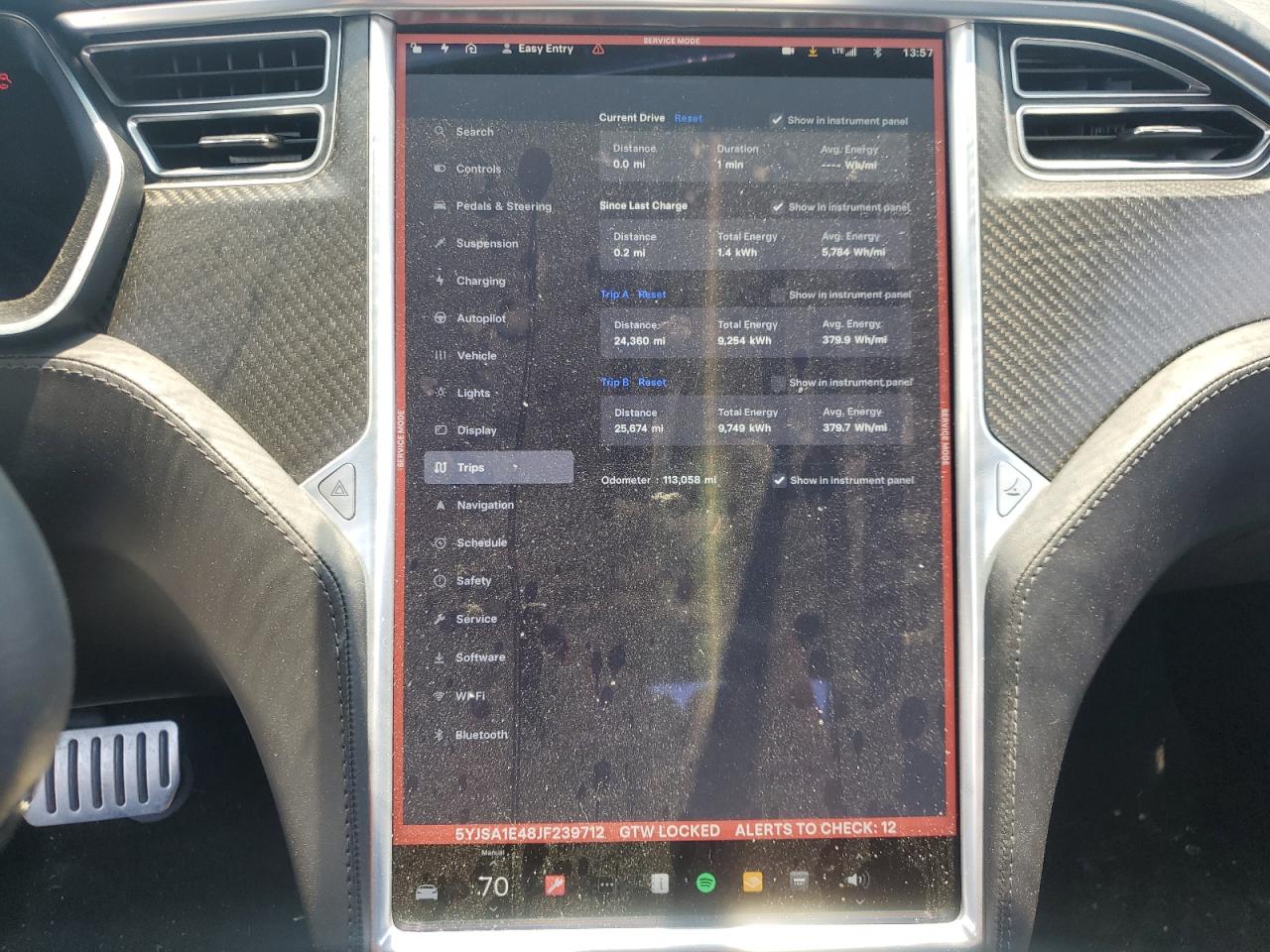 2018 Tesla Model S VIN: 5YJSA1E48JF239712 Lot: 64497065
